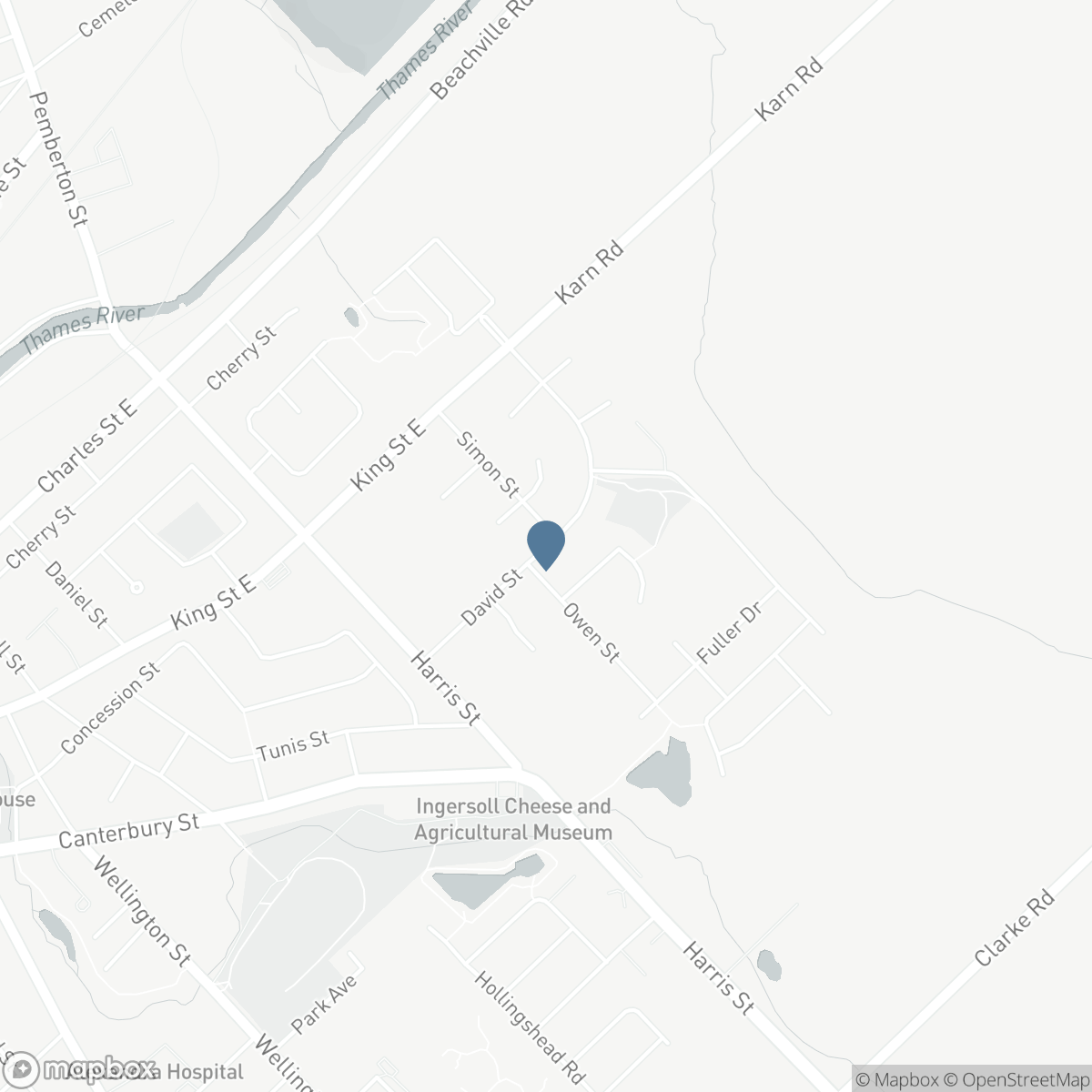 41 DAVID STREET, Ingersoll, Ontario N5C 4E5